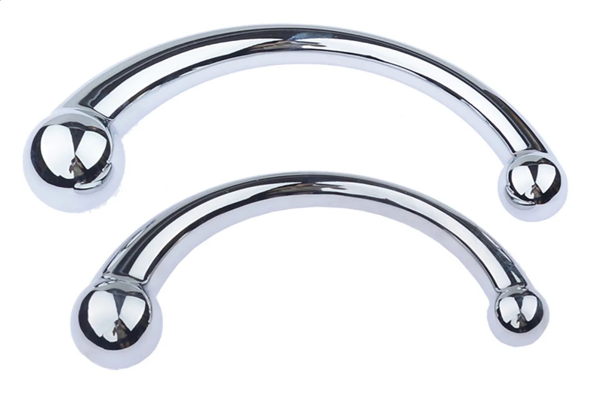 Anal Plug Dildo Stainless Steel G Spot Wand Massage Stick Pure Metal Penis GSpot Stimulator Sex Toy for Women Men 240711