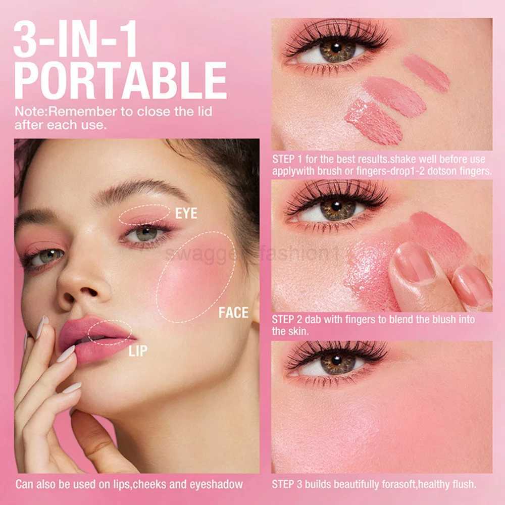 24Pcs Jelly Tint blush Stick Multi-Use Cooling Water Jelly Tint Natural Lip and Cheek Stain Stick Clear Glossy Lip GlossB240722