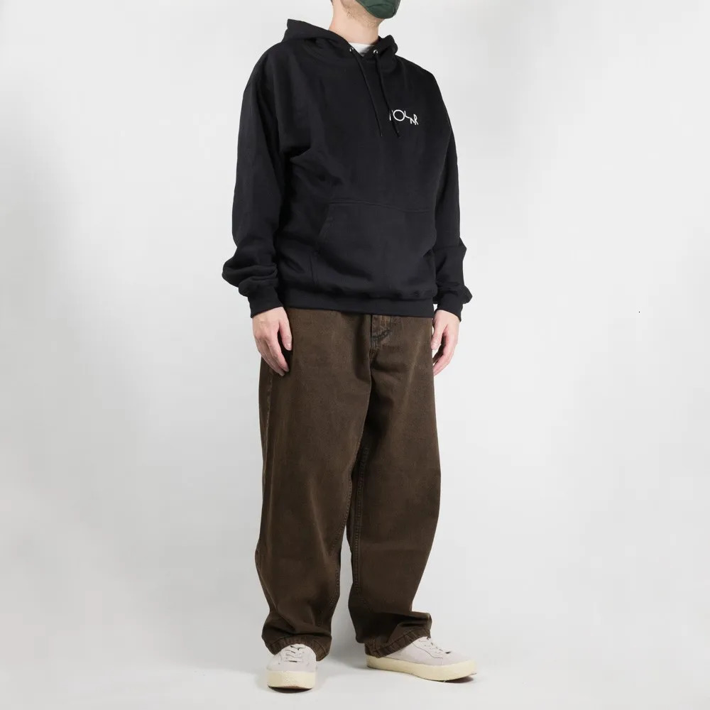 Polar Big Boy Baggy Jeans Y2k Pants Gothic Graphic Brown Cartoon Embroidery High Waist Harajuku Jeans Men Clothing 240716