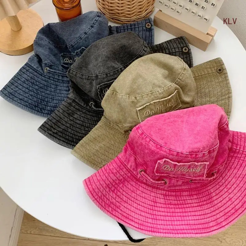 Cowboy Hat Fishing Hat Wide Brim Fisherman Hat Sunshade Summer Must Have Item for Boys Girls Unisex Men Women 240715