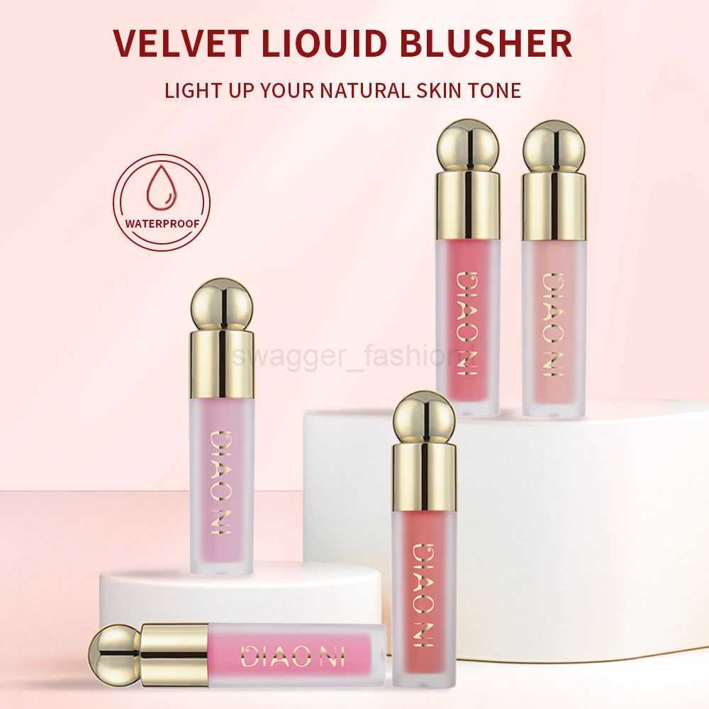 Liquid Blush Soft Matte Liquid Cream Blush Makeup Lightweight Beauty Blush Makeup for Long-Lasting Natural Velvet Liquid BlusherB240722