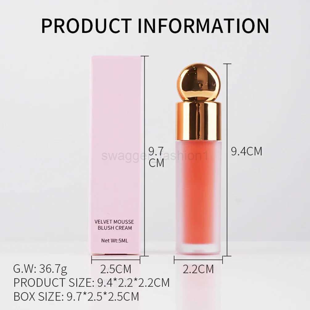 Custom 7 Color Liquid Blush Portable Esay To Use Long Lasting Brighten Easy To Wear Face Makeup Bulk Private LabelB240722