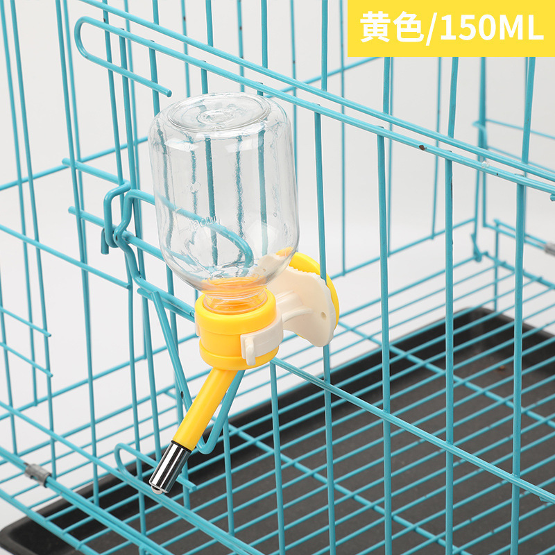 Pet Tableware Puppy 150/250/500ml Automatic Small Type Cat And Dog Dispenser Hanging Water Drinking 3 Color Wholesale