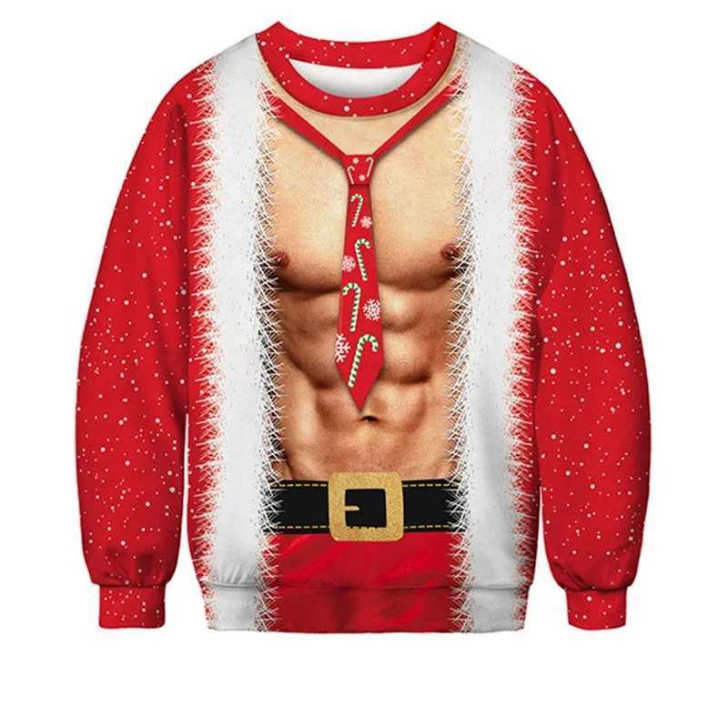 Funny 3D Print Cat Sweater Men Women Ugly Christmas Sweaters Jumpers Tops Holiday Party Pullover Hoodie Sweatshirt 3XL Z240912