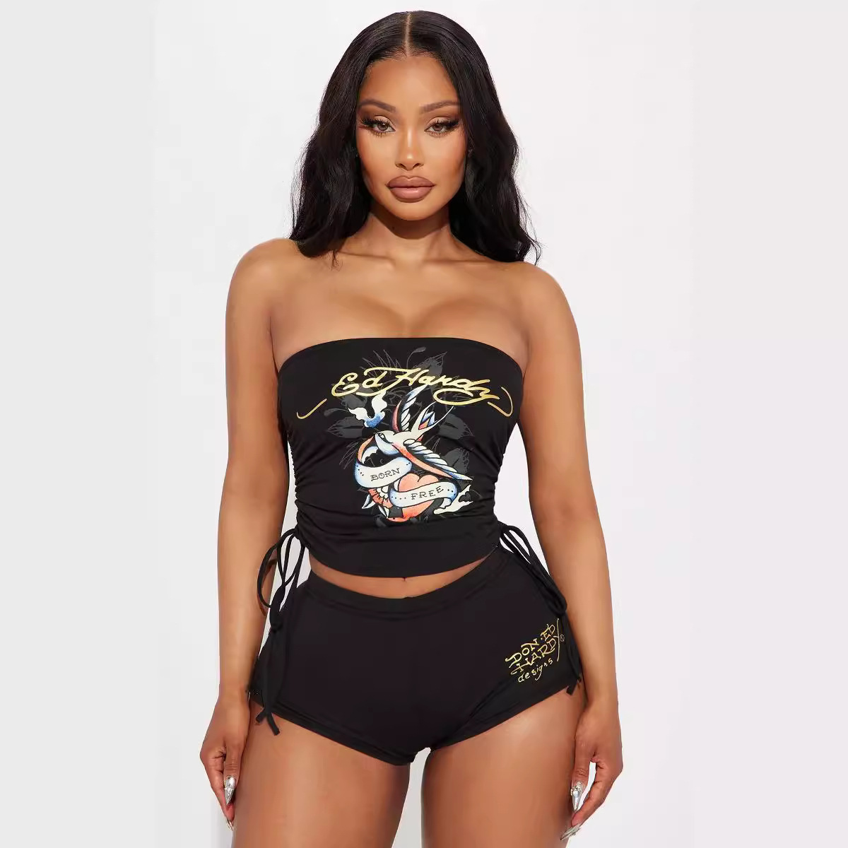 Womens designer clothes women Printed Summer Fashion Casual Sports Set New Hoodie Set and Sporty Letter Printed Hot Girl Sexy Two Piece Set