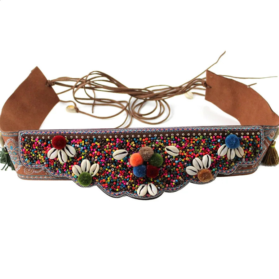 Bohemian Fashion Stunning Gypsy Belt over Jeans Boho Style for Summer Vocation Beach Jewelry 240713