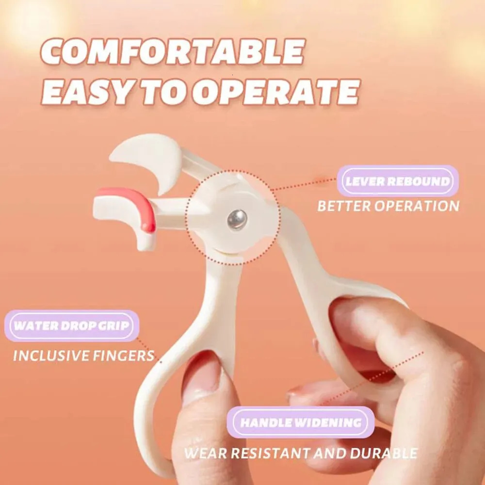 Portable One-Clip Eyelash Curler Easy To Operate Gecomo Long-Lasting Styling Wide-Angle And Partial Eyelash Curler 240713