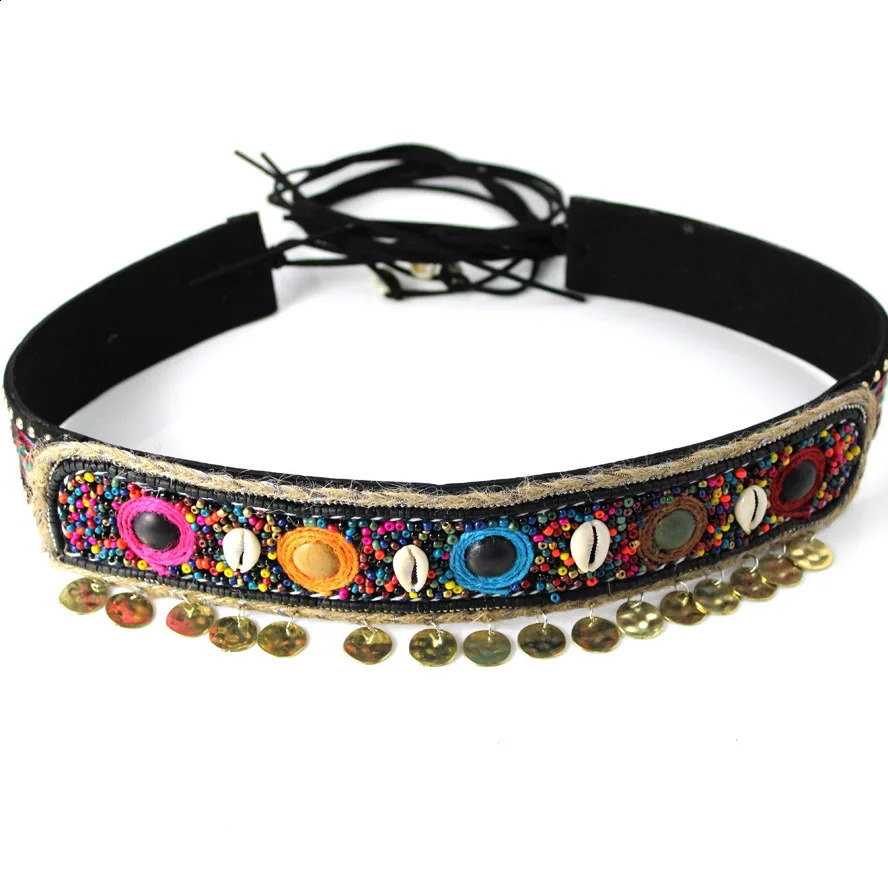 Bohemian Fashion Stunning Gypsy Belt over Jeans Boho Style for Summer Vocation Beach Jewelry 240713