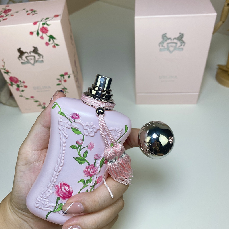 Lussi Eleganti Per Le Donne Colonia Parfums Paris Delina Valaya 75Ml EDP Natural Spray Lady Fragrance Giorni Giorno DI Giorno Lungo Lungo Piace Pers-image