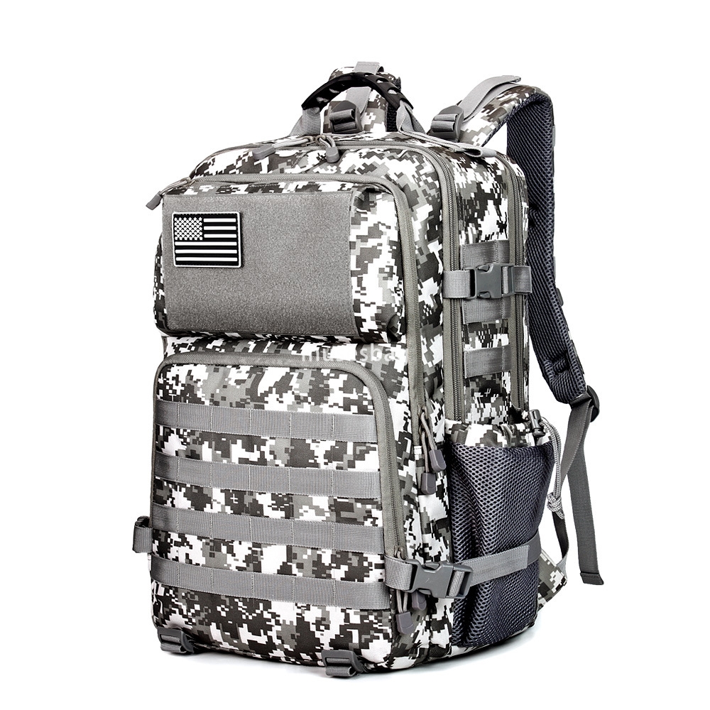 Outdoor military camouflage backpack multi-functional mountaineering sports travel large capacity men's camping tactical backpack