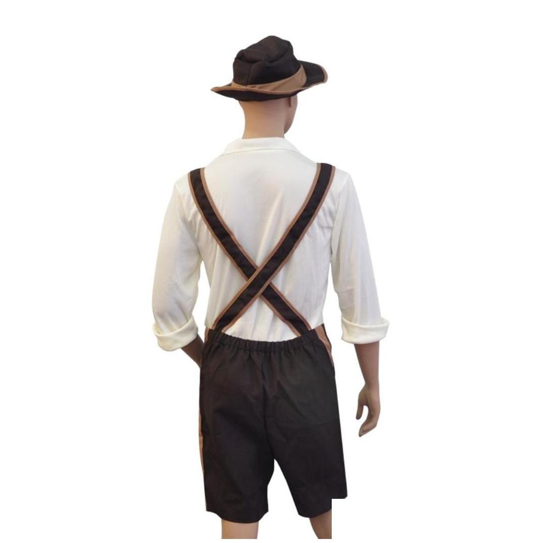 Theme Costume Theme Costume Oktoberfest Lederhosen Bavarian Octoberfest German Festival Beer Halloween For Men Costumes Plus Size M L Otmwi