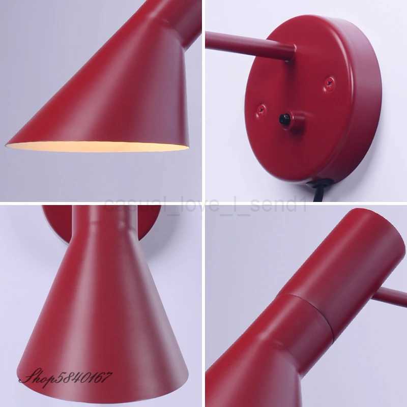 Nordic Industrial Wall Lamps Indoor Lighting Wall Sconce Loft Stair Lights Bedroom Lamps Fixtures Wall Light with EU/US/AU PlugCL240722