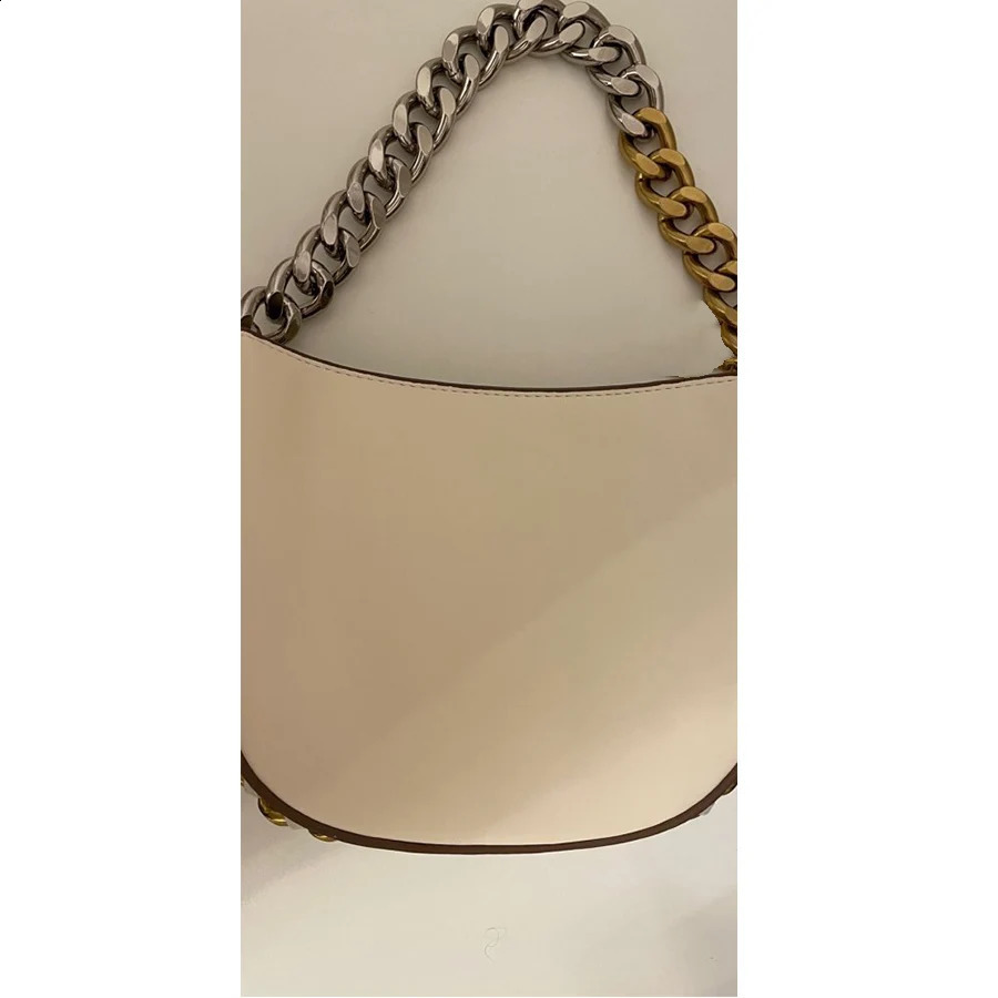 Thick Chain Half Moon Crossbody Bags for Womens Crescent Bucket Bag y Tote Shoulder Messenger Handbags 240817