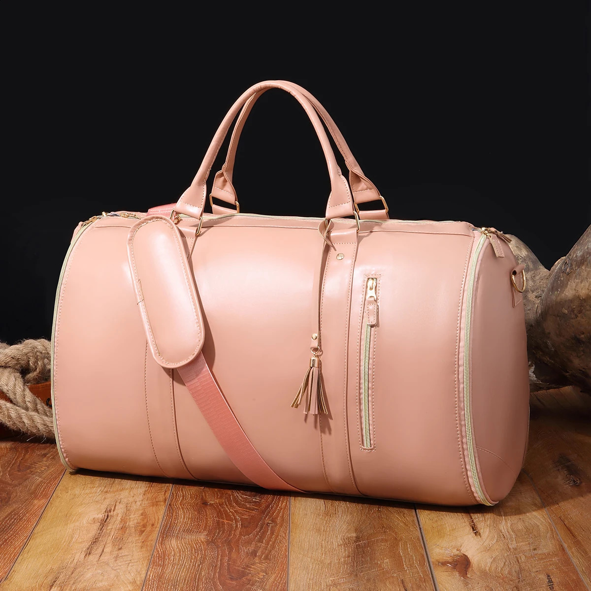 Free Shipping Garment Carry On Travel Bag With Shoulder Strap - Ideal For Business Trips And Weekend Getaways Designer Bag Luxury Bag Tote Bag