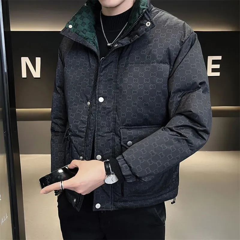 2024 Classic Downs Men Parkas Fashion Luxury Designer Brand Down Jacket Man Trend Winter Warm Cotton Jackets Outdoor Outwear Coats Size M-4XL