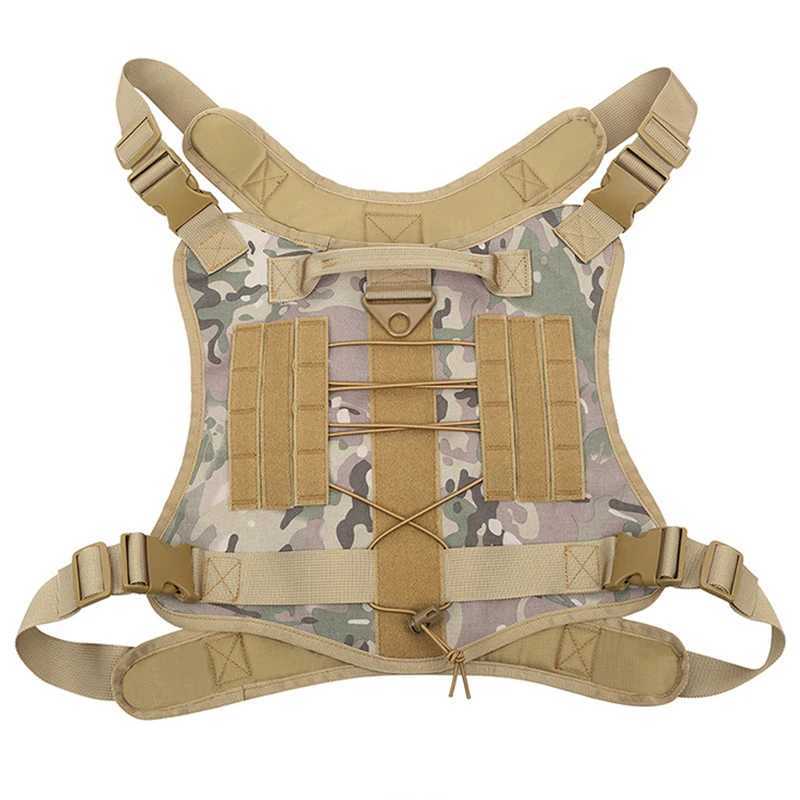 Tactical dog harness military pet German Shepherd dog pet training vest small medium large dog harness and belt set X241125