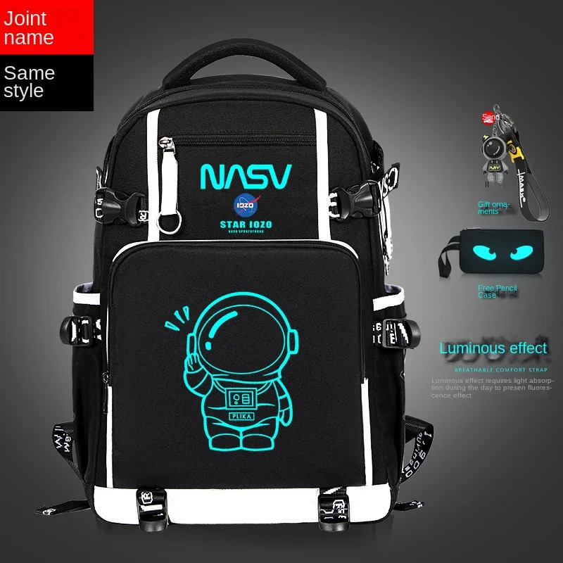Waterproof Luminous children School Bags For Boys teens Kids School Backpack Orthopedic Primary Schoolbag Book Bag Mochila 240712