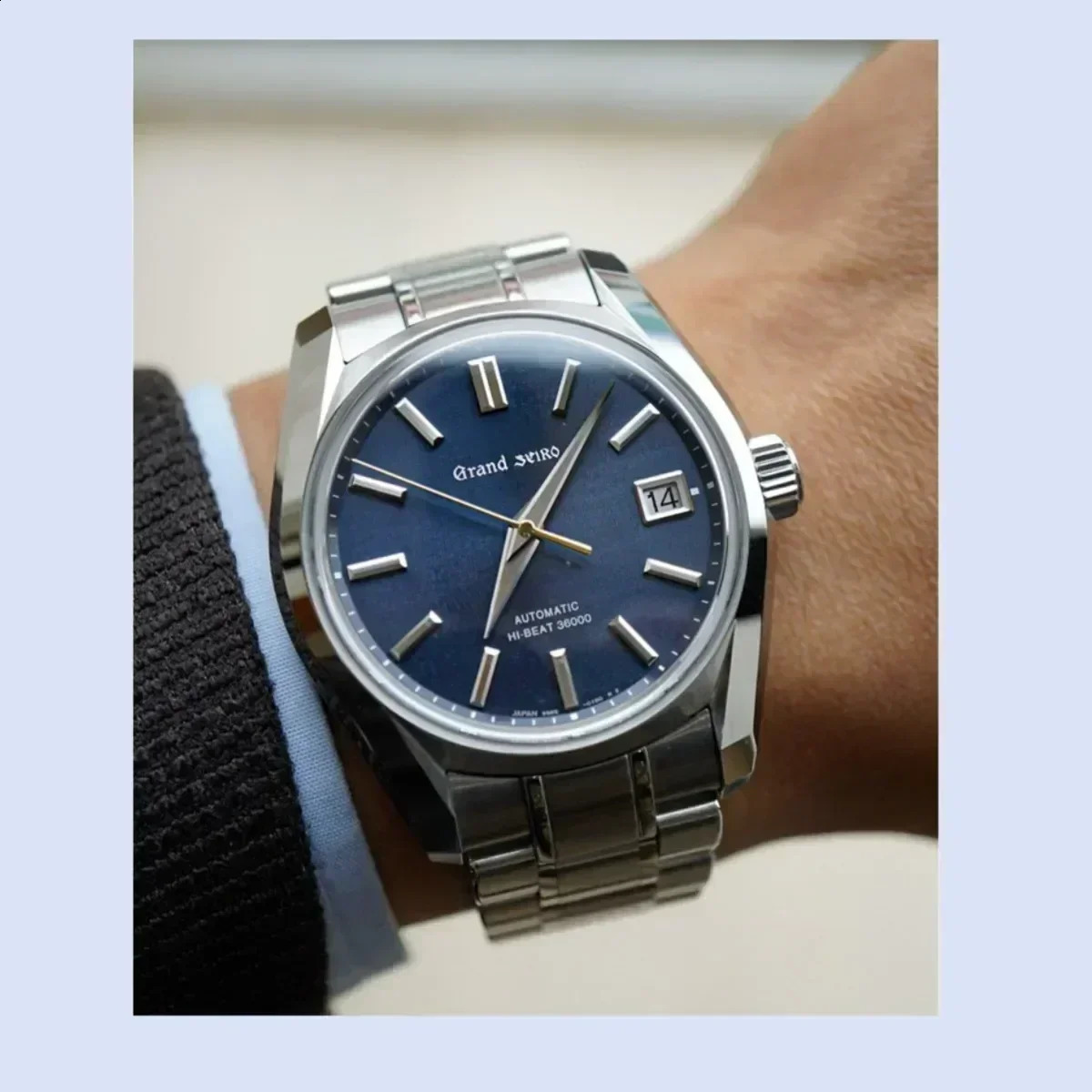 Fashionable Casual Quartz Watch Original AAA Clock Sport Series Hi Beat Stainless Steel Nonmechanical for Men 240716