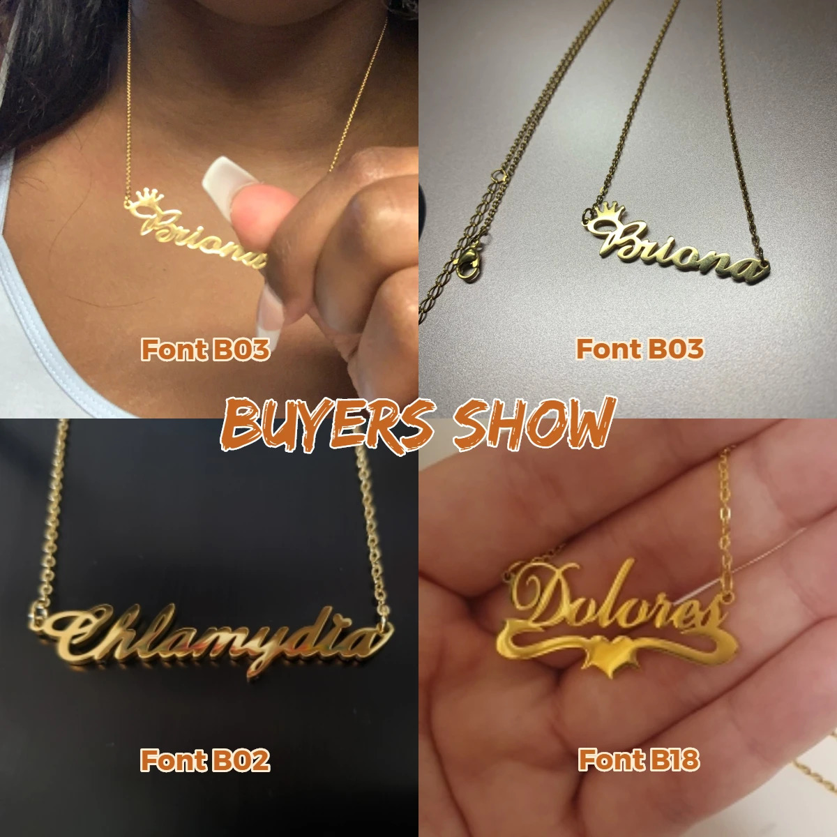 Sipuris custom name necklace personalized gold stainless steel suitable for women and men jewelry wedding gifts 250210
