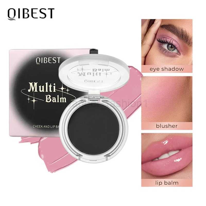 3-in-1 Warm Change Blush Black Transparent Crystal Color Changing Magic Gel Natural Brighten Lip Cheek Contour Lipstick MakeupB240722