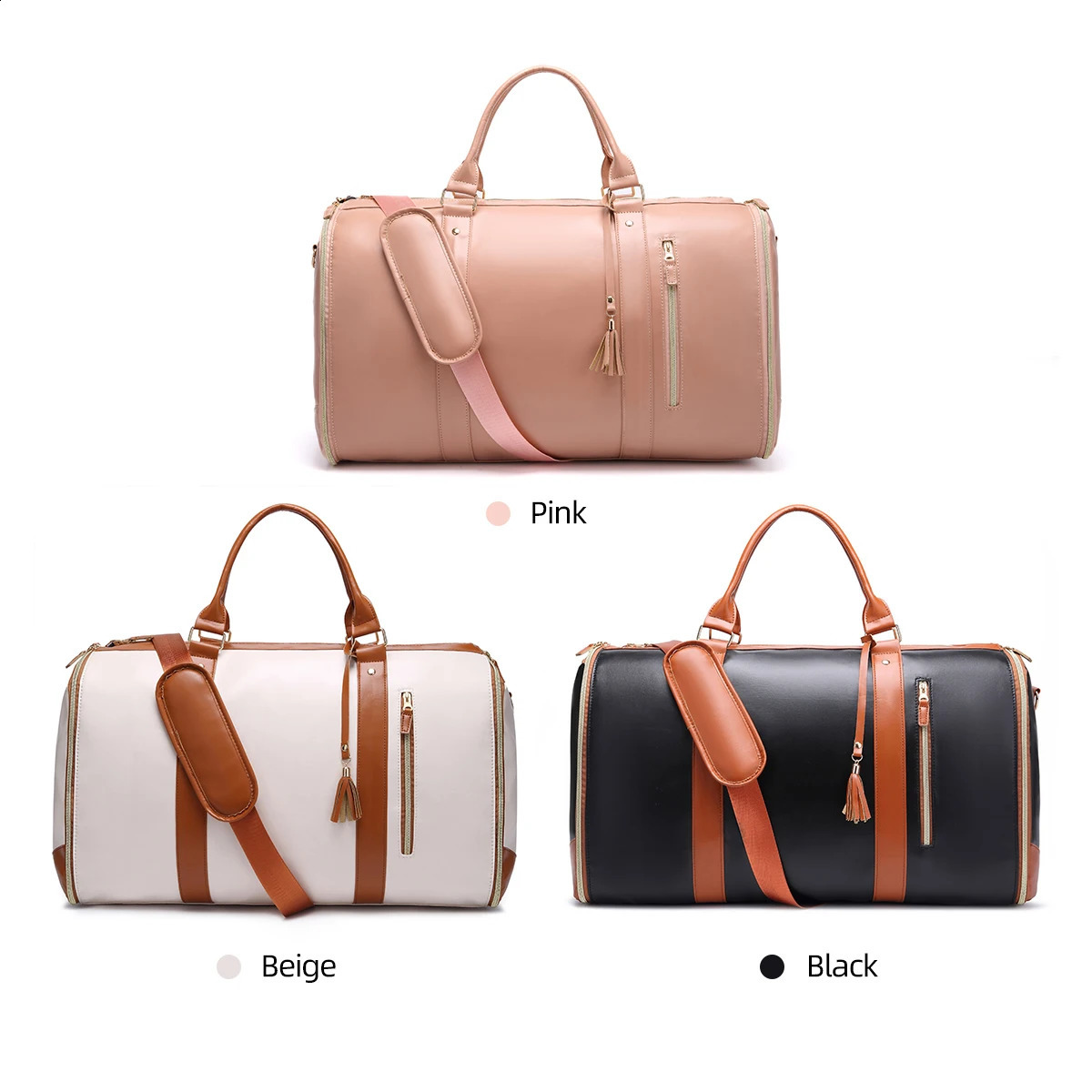 Free Shipping Garment Carry On Travel Bag With Shoulder Strap - Ideal For Business Trips And Weekend Getaways Designer Bag Luxury Bag Tote Bag
