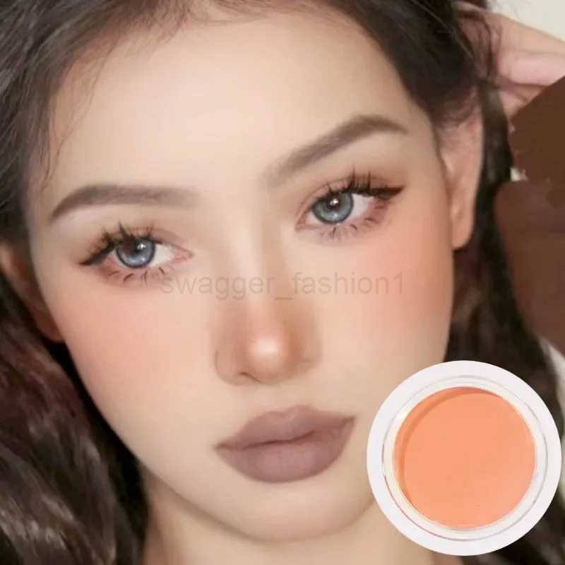 Milk Tea Peach Moisturizing Blush Cream Makeup 5 Colors Waterproof Lasting Cheek Blusher Pigment Contour Shadow Pallete CosmeticB240722