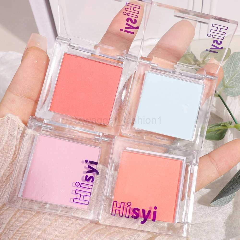 Monochrome Blush Eyeshadow Palette Matte Blusher Face Pigment Lasting Beauty Natural Cream Cheek Tint Orange Peach Blush MakeupB240722