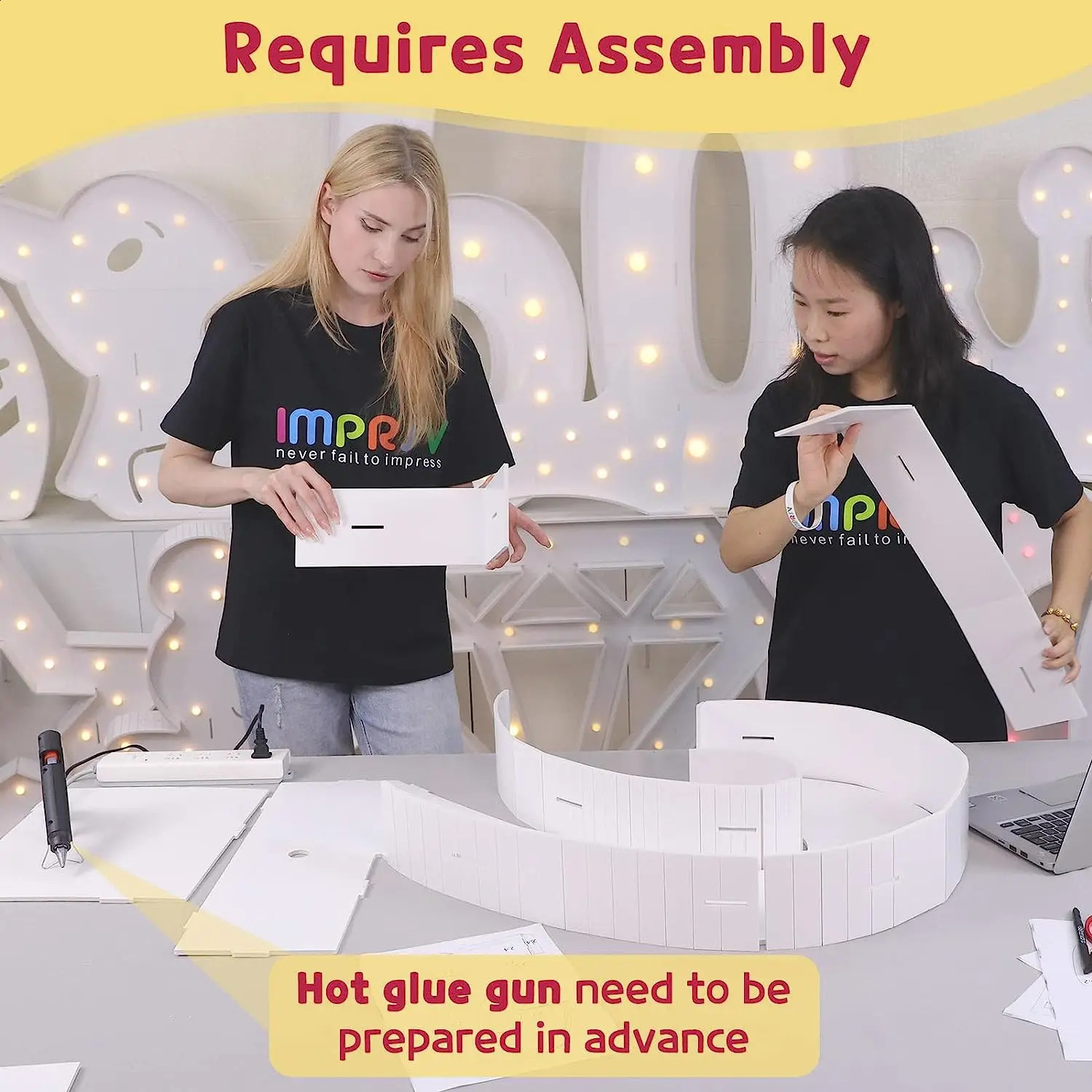 3.3FT/4FT DIY Marquee Light Up Number with LED Lights for 1th 18th Birthday Heart/Diamond Mosaic Numbers Party Foam Board Kit 240717