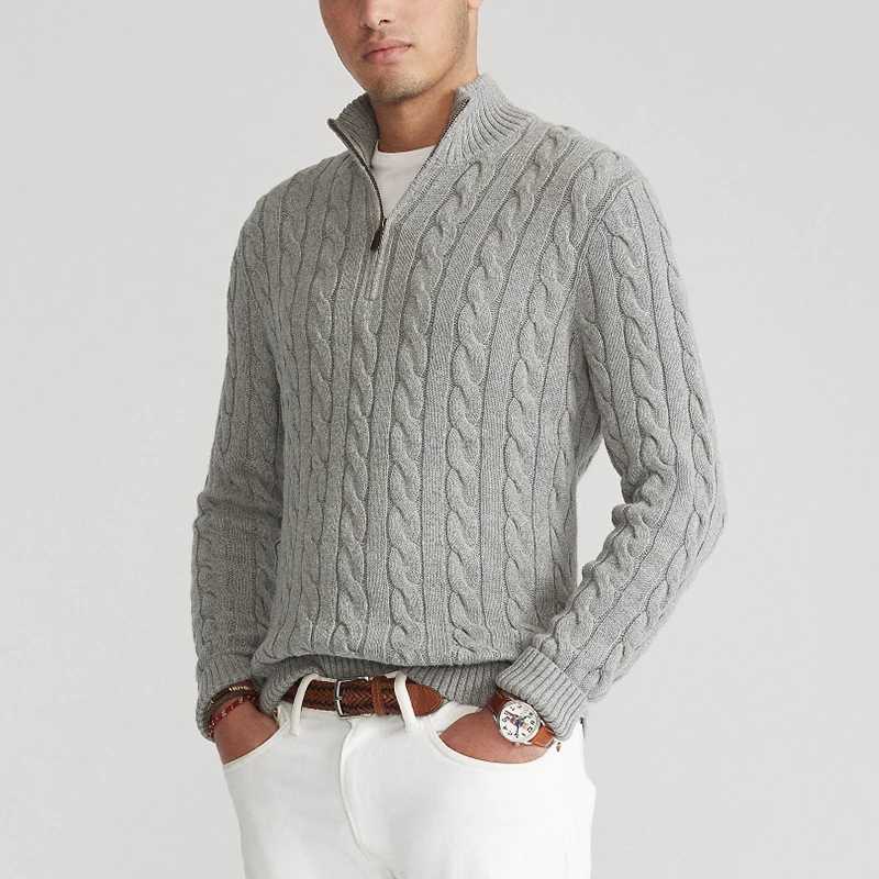 Suehaiwes Italy Style Brand Cotton Sweater Men Trend Twist Thick Sweaters For Men Chandail Svetr Maglione Sweatshirt Z240912
