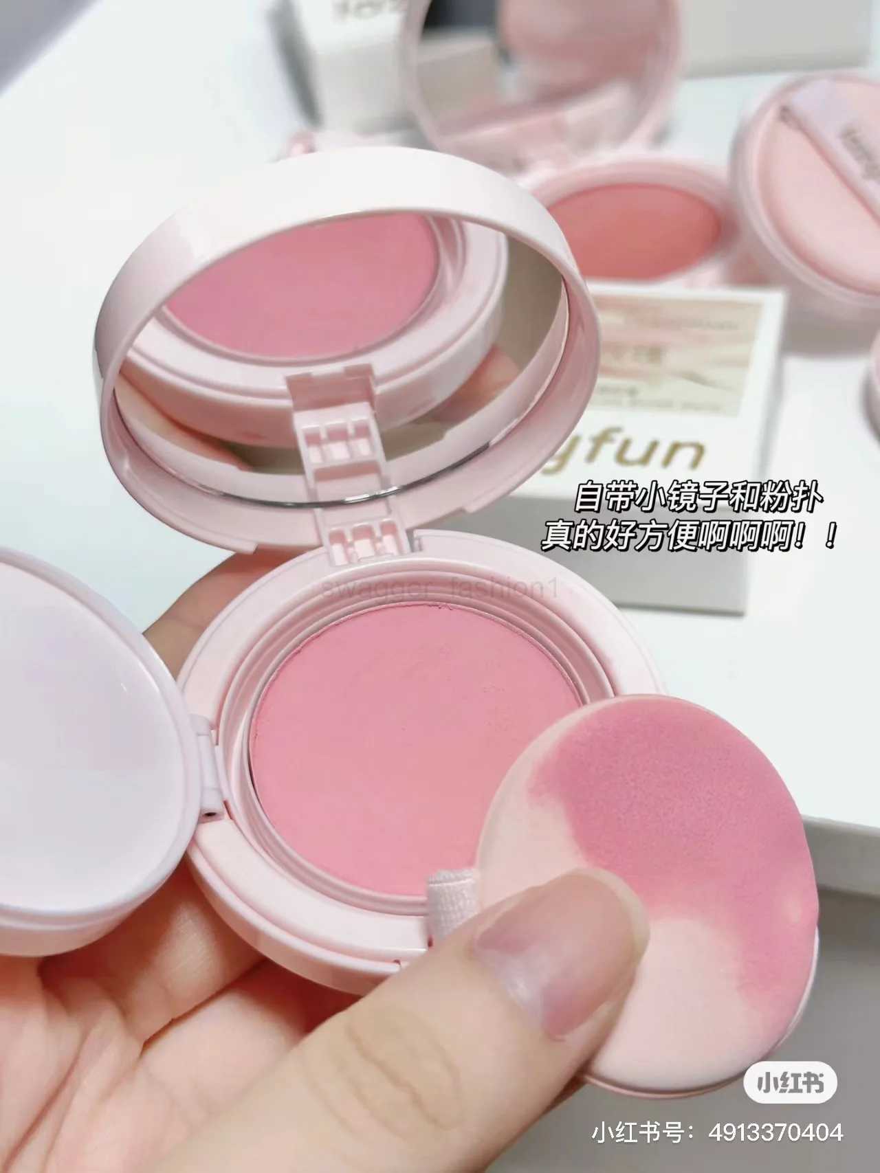 Lazyfun Air Cushion Blush brighten skin natural blushB240722