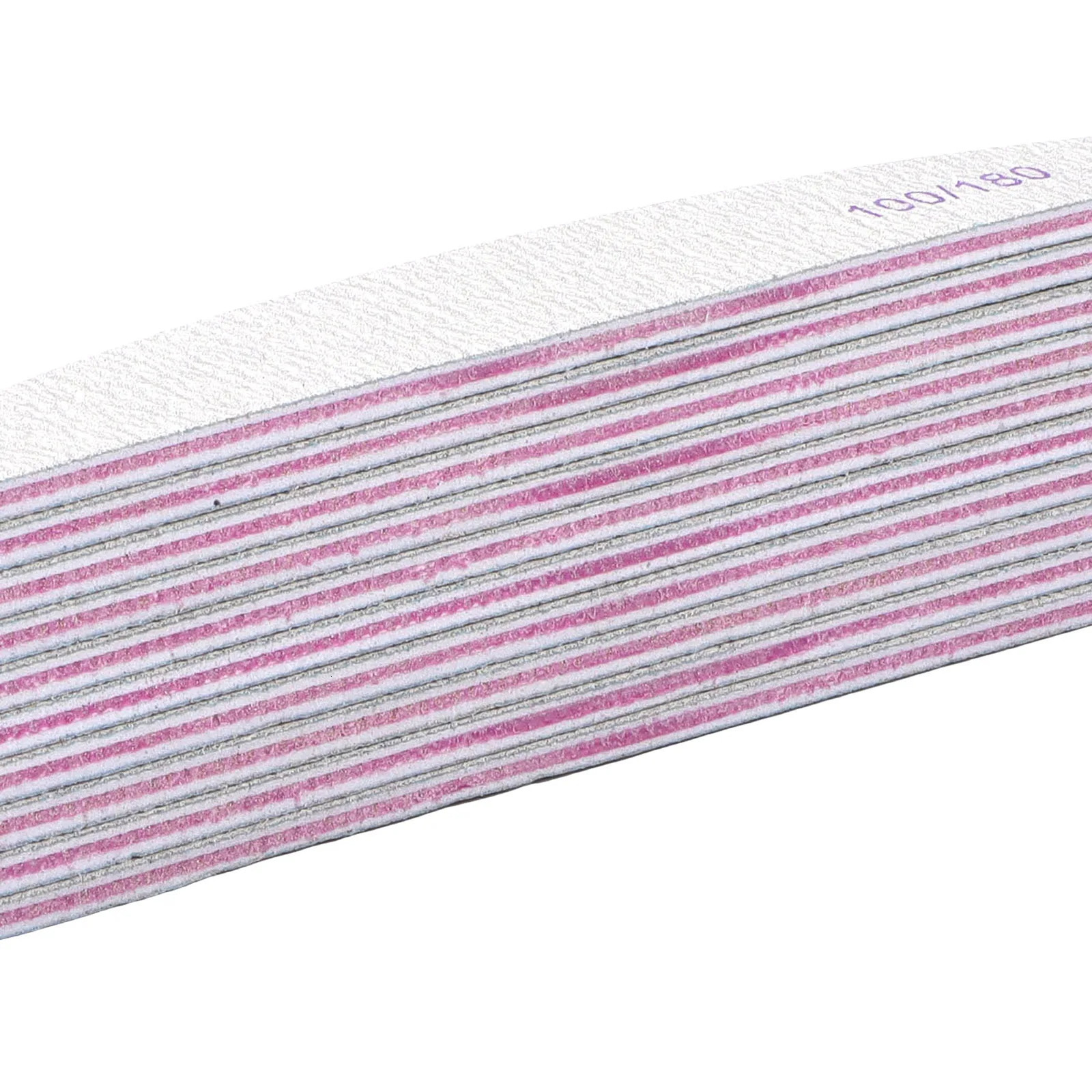 10pcs Different Shape Emery Nail File Personalized Nail File With Sanding Paper 100180 240713