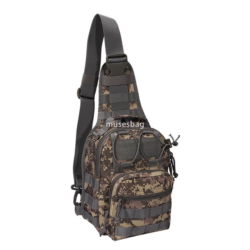 Oxford cloth 600D encrypted enlarged camouflage chest bag shoulder bag outdoor bag crossbody bag tactical small chest bag
