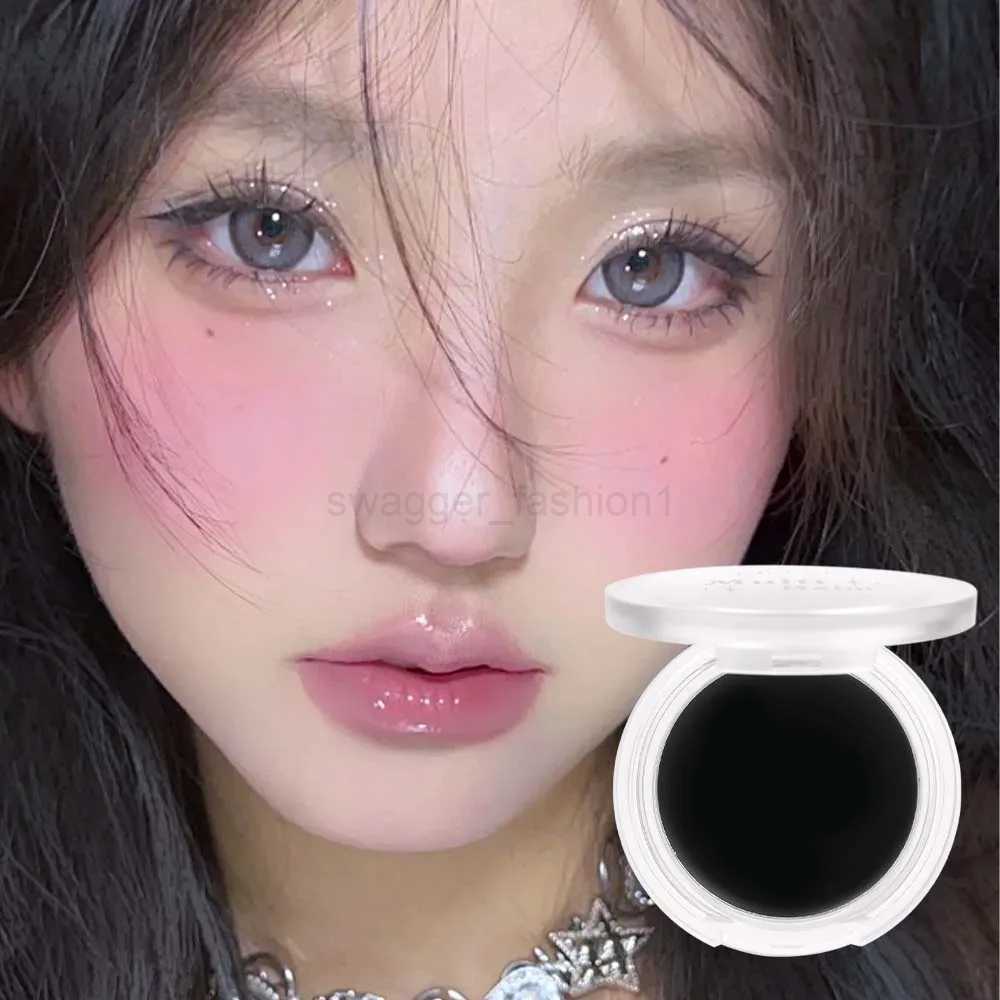 Velvety Temperature-Changing Blush Black Natural Long-lasting Blendable Contouring Blush Cream for Cheeks and Lips Tint MakeupB240722