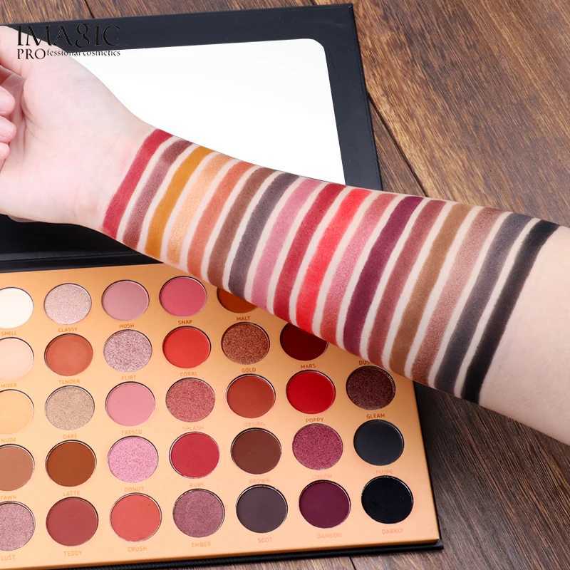IMAGIC 35 color eyeshadow palette waterproof matte glitter eye shadow primer luminous eyeshadow ladies gift Qual Codigo RastreioXJ250520