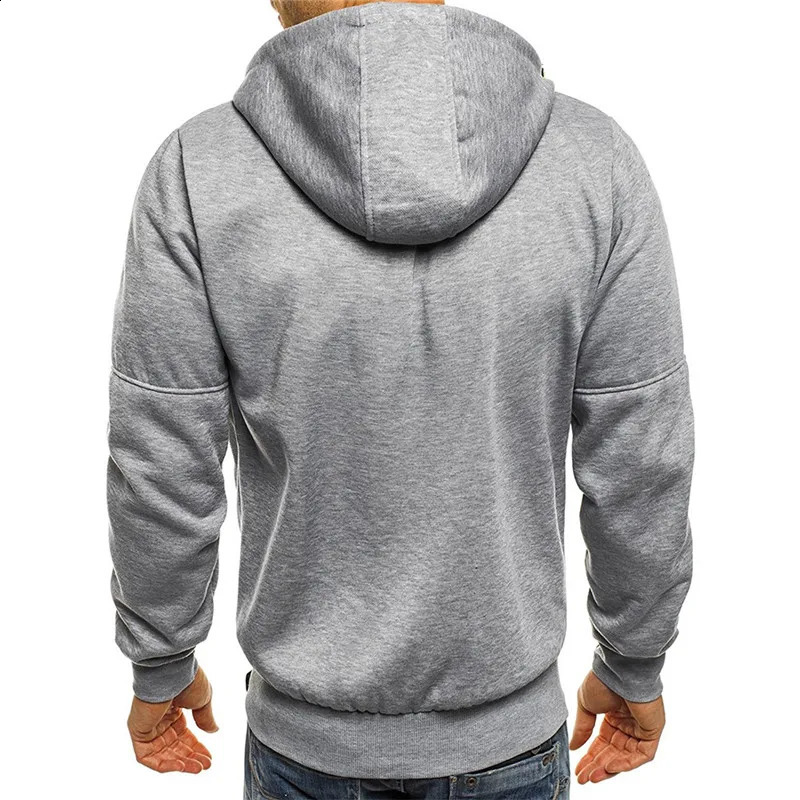 FGKKS Mens Hoodie Coat Zipper Fashion Casual Sportswear w240822