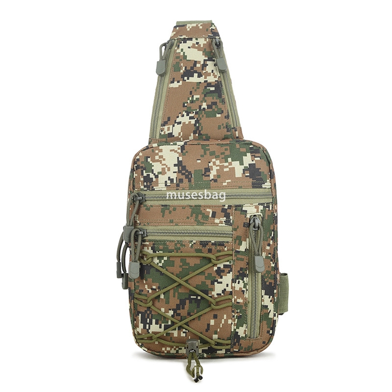 New Oxford cloth waterproof outdoor tactical shoulder bag for men and women field sports crossbody bag manufacturers