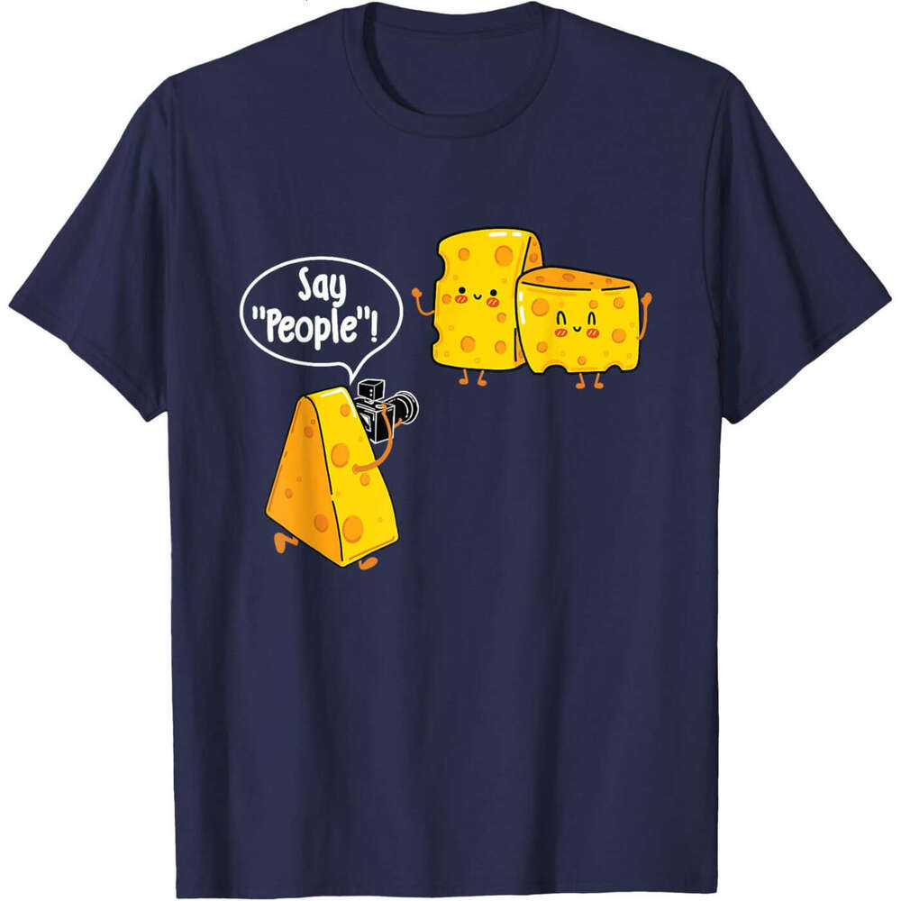 Summer Mens Womens T shirt Shirts Photographer Say People Cheese Lover Food Dairy Milk Gouda Cheddar Brie T-Shirt Graphic Tee Tops clothes Tshirt
