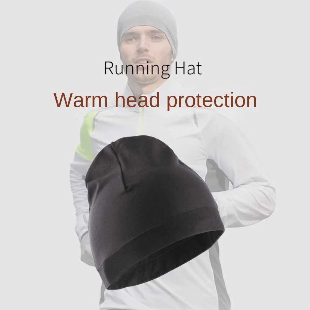 Beanie Hats for Men Women Winter Running Hats Skull Caps Breathable Windproof Solid Color Sport Cap Cycling Bonnet