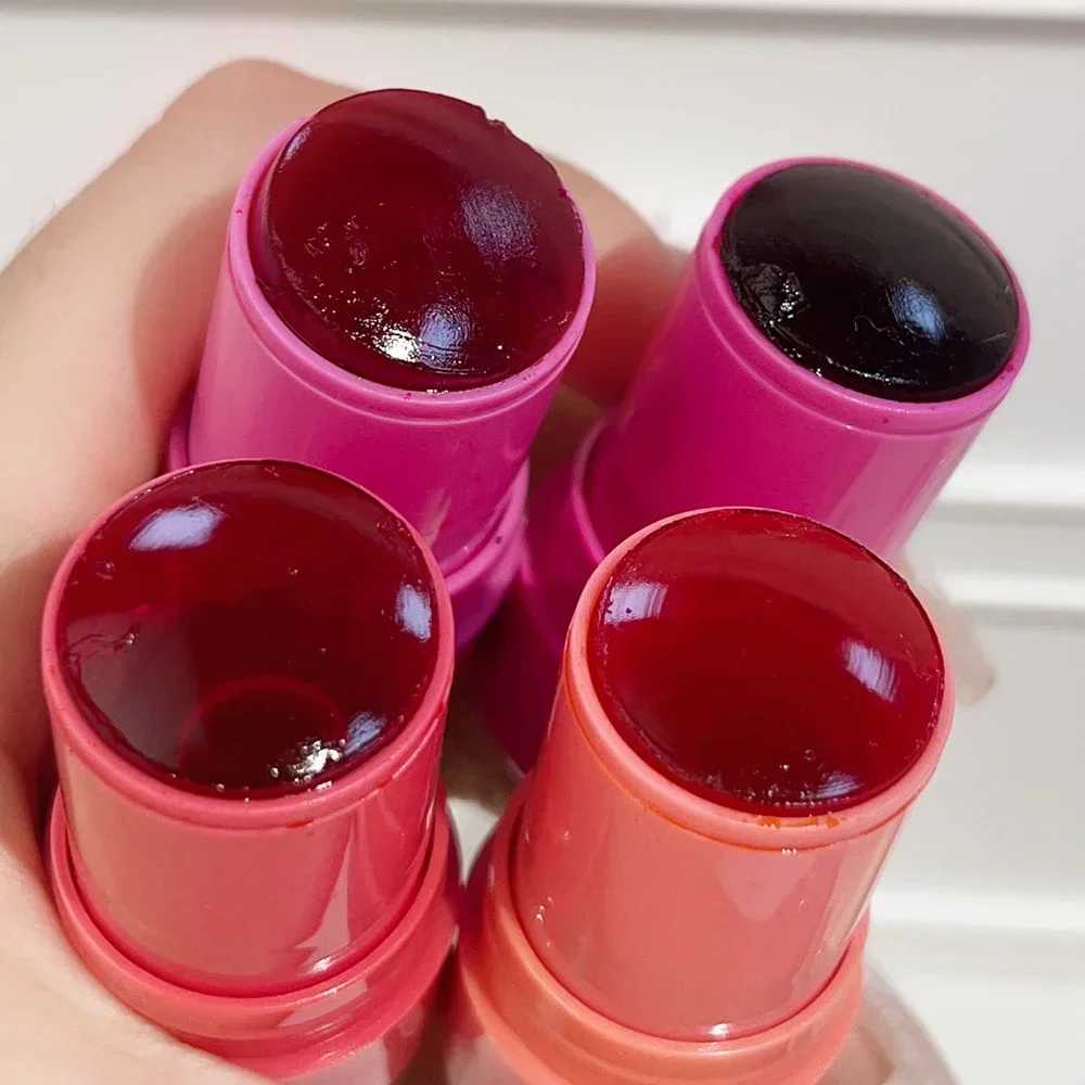 2 in 1 Juice Jelly Cheek B Moisturizing Rouge Cheek Ber Lipstick Stick Lasting Watery Brighten Facial Contouring MakeupXJ241225