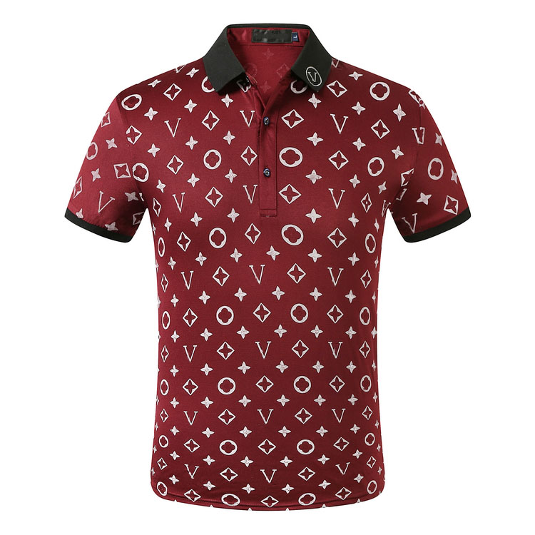 Summer Brand Clothes Luxury Designer Polo Shirts Men's Casual Polo Fashion Snake Bee Print Embroidery T Shirt High Street Mens Polos #999
