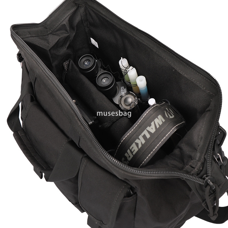 New off-the-shelf cross-border 600D Polyester multifunctional portable commuter dual-layer Tactical Kit pistol bag
