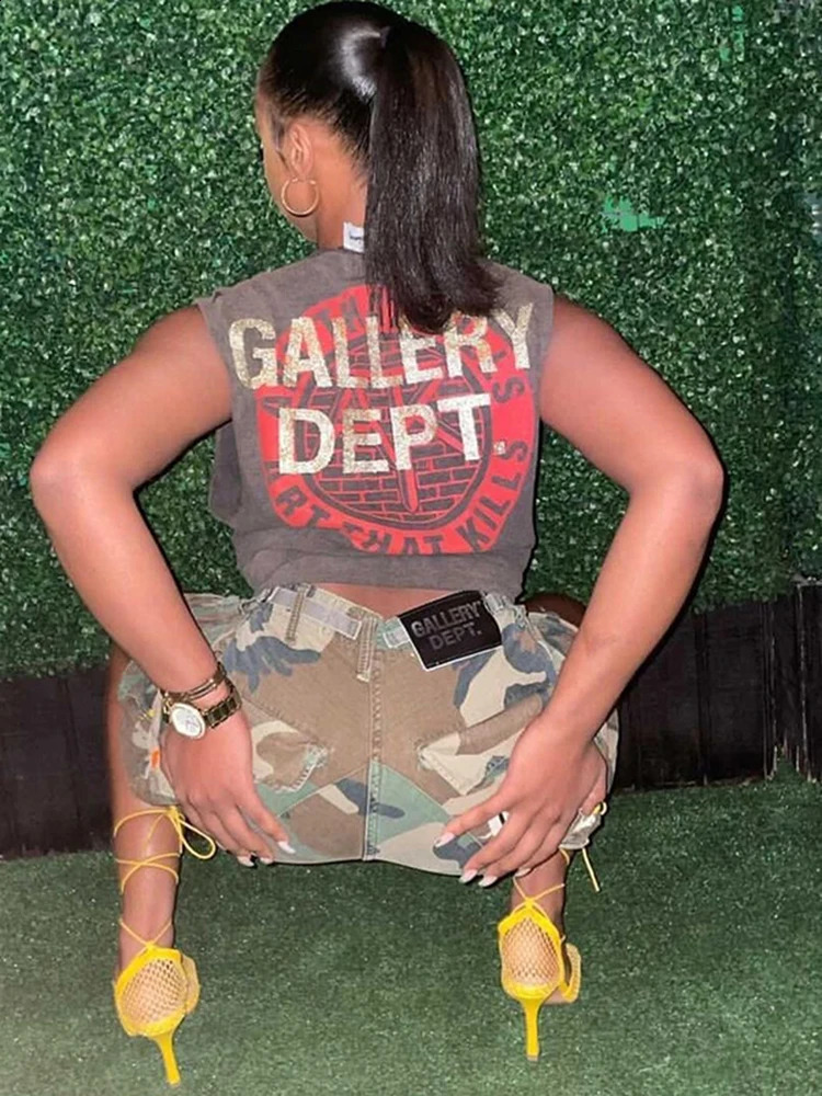 Bolopi Graphic Sleeveless T Shirts Summer Women Fashion In Tank Top Y2K Outfits Streetwear Party Rave Tees 240718