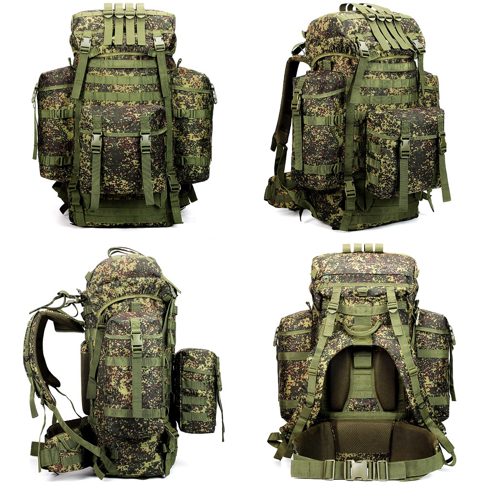 Large capacity 100L tactical mountaineering bag army camouflage backpack outdoor backpack hiking camping sports backpack