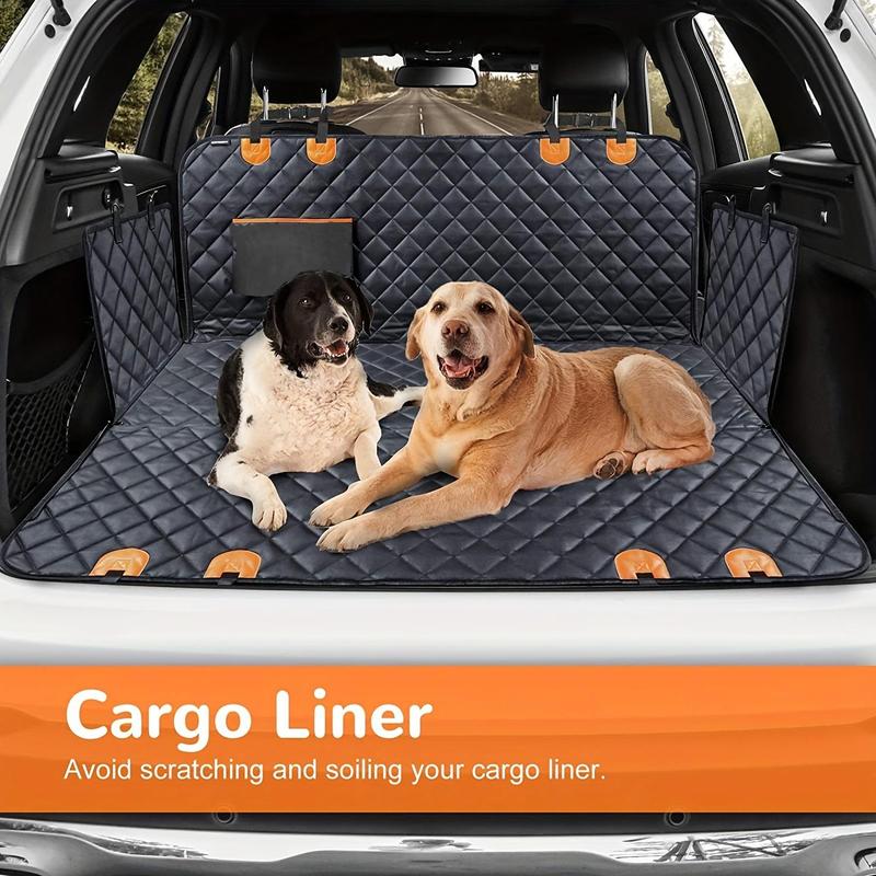 Waterproof Pet Car Seat Protector - Durable Travel Mat with Easy-Clean Surface for Dogs & Cats