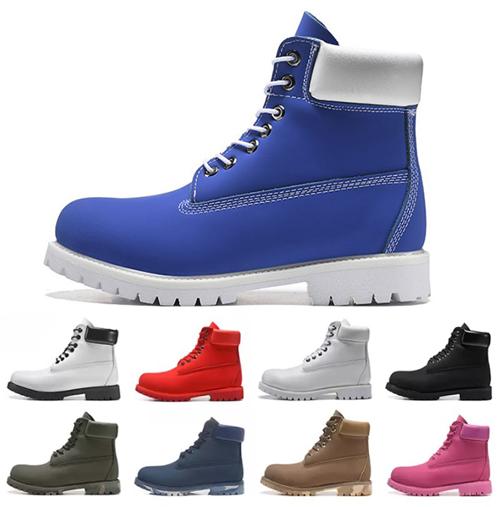 6 Inch premium Heritage designer boots men women Classic 6.0 camo leather wheat black brown army green Ankle booties snow timbs land winter warm shoes Waterproof boot