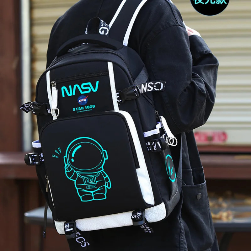 Waterproof Luminous children School Bags For Boys teens Kids School Backpack Orthopedic Primary Schoolbag Book Bag Mochila 240712