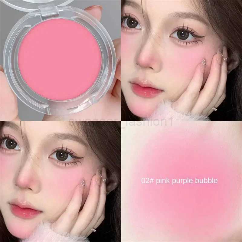 6 Color Powder Blusher Matte Blush Natural Delicate Brighten Face Contouring Cosmetics Waterproof Easy To Wear for Female MakeupB240722