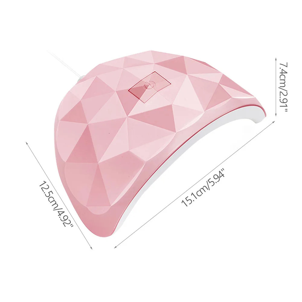 CNHIDS 54W 18 LED Drying Lamp Manicure UV Nail Dryer Curing Gel Nail Polish With USB Smart Timer Sun Light Nail Art Tools 240713