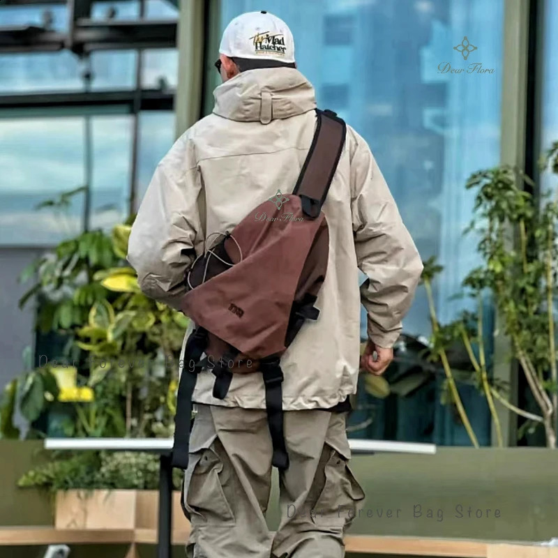 2025 NEW Y2k Portable Light Nylon Crossbody Trendy Rucack Travel Shoulder Bag Casual knapsack Outdoor Sports Unisex Chest Pac 240717 zhanyishengli