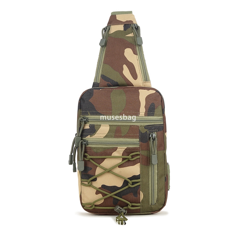 New Oxford cloth waterproof outdoor tactical shoulder bag for men and women field sports crossbody bag manufacturers